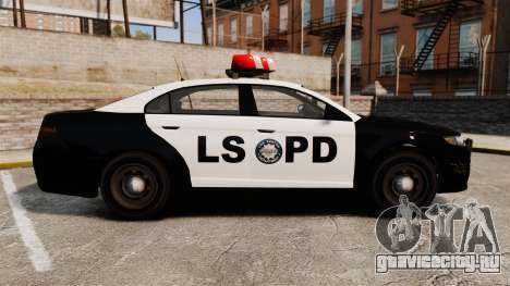 GTA V Vapid Police Interceptor LSPD для GTA 4