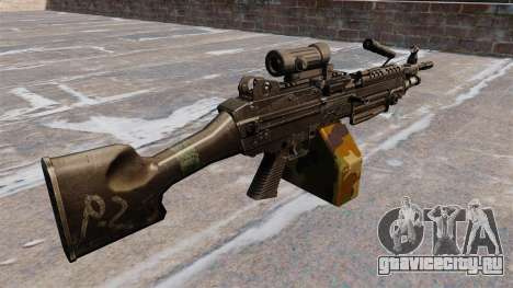 Ручной пулемёт M249 SAW для GTA 4
