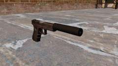 Автоматический пистолет Glock 18C для GTA 4