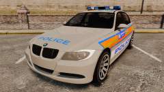 BMW 330 Metropolitan Police [ELS] для GTA 4