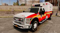 Ford F-350 2013 FDNY Ambulance [ELS] для GTA 4