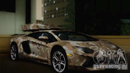 Lamborghini Aventador LP 700-4 Camouflage для GTA San Andreas