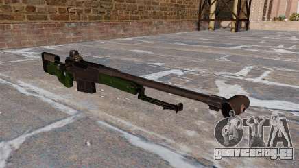 Снайперская винтовка AW50F для GTA 4