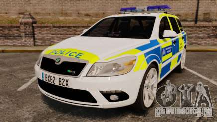 Skoda Octavia RS Metropolitan Police [ELS] для GTA 4