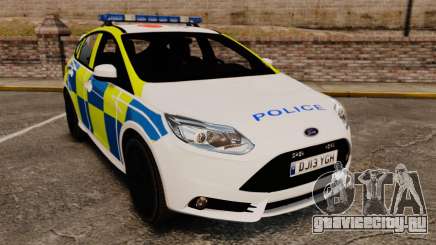 Ford Focus 2013 Uk Police [ELS] для GTA 4