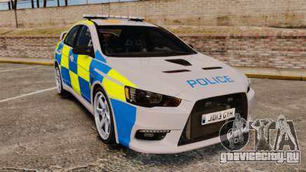Mitsubishi Lancer Evolution X Police [ELS] для GTA 4