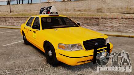 Ford Crown Victoria 1999 NY Old Taxi Design для GTA 4