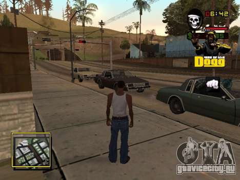 C-HUD Snoop Dogg для GTA San Andreas