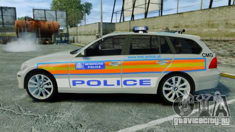 BMW 330i Touring Metropolitan Police [ELS] для GTA 4