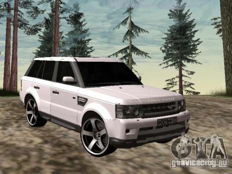 Range Rover Sport 2011 для GTA San Andreas