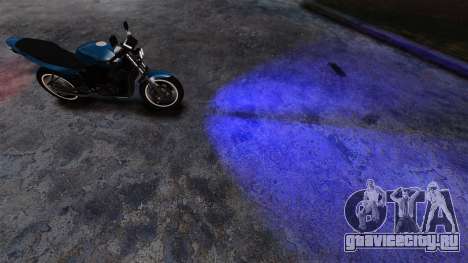 Синий свет фар для GTA 4