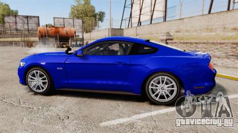 Ford Mustang GT 2015 Unmarked Police [ELS] для GTA 4
