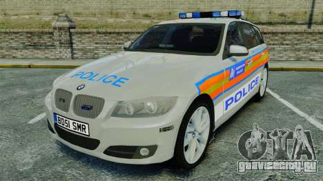 BMW 330i Touring Metropolitan Police [ELS] для GTA 4
