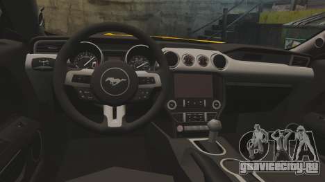 Ford Mustang GT 2015 v2.0 для GTA 4