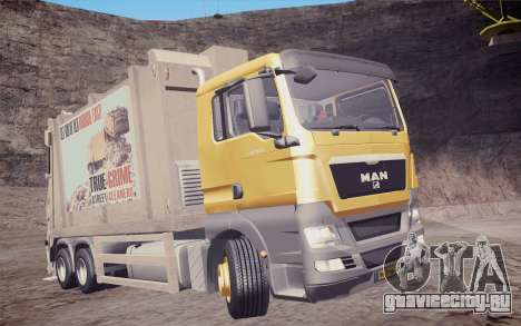 MAN TGS 18.320 Trash Truck для GTA San Andreas