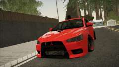 Mitsubishi Lancer X для GTA San Andreas