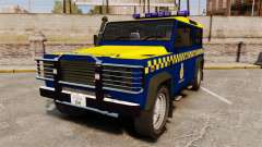 Land Rover Defender HM Coastguard [ELS] для GTA 4