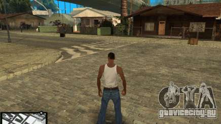 GTA V hud для GTA San Andreas