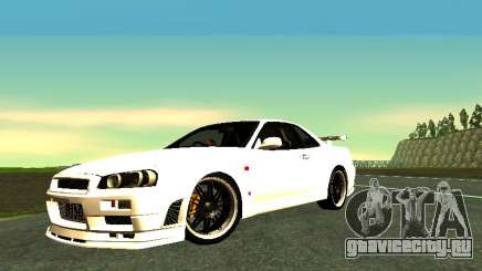 Nissan Skyline R34 GT-R для GTA San Andreas