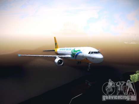 Airbus A320 Cebu Pacific Air для GTA San Andreas