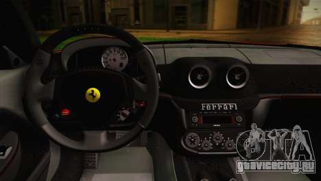 Ferrari 599 GTO 2011 для GTA San Andreas
