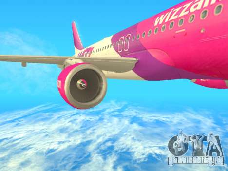 Airbus A320-200 WizzAir для GTA San Andreas