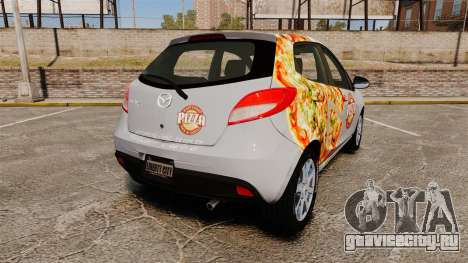 Mazda 2 Pizza Delivery 2011 для GTA 4