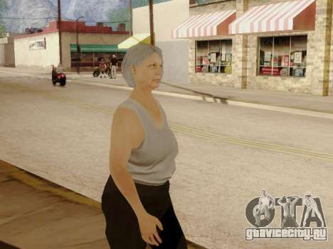 Пожилая женщина для GTA San Andreas