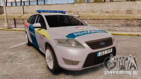 Ford Mondeo Hungarian Police [ELS] для GTA 4