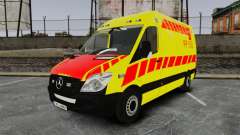 Mercedes-Benz Sprinter Finnish Ambulance [ELS] для GTA 4