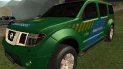 Nissan Pathfinder Police для GTA San Andreas