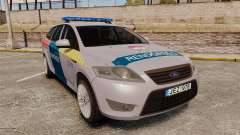 Ford Mondeo Hungarian Police [ELS] для GTA 4