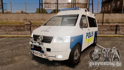 Volkswagen Transporter T5 TDI POLIISI [ELS] для GTA 4