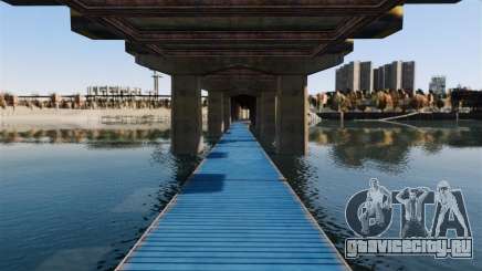 Дорога под мостом для GTA 4