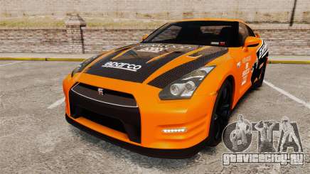 Nissan GT-R 2012 Black Edition NFS Underground для GTA 4