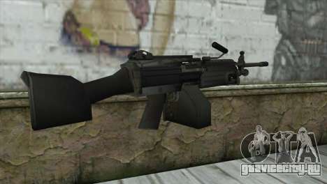 M249 SAW Machine Gun для GTA San Andreas