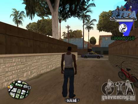 C-HUD RIfa Gang для GTA San Andreas