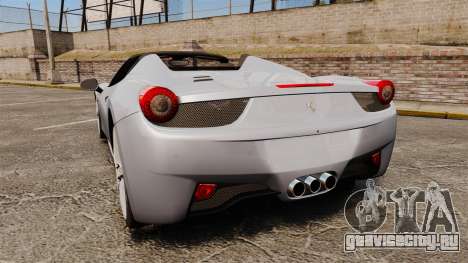 Ferrari 458 Spider для GTA 4