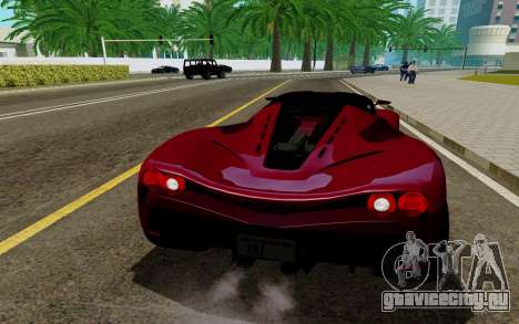 GTA 5 Grotti Turismo для GTA San Andreas