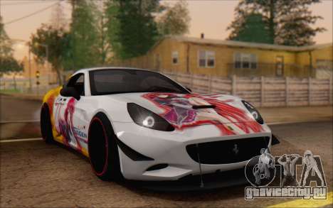 Ferrari California v2 для GTA San Andreas