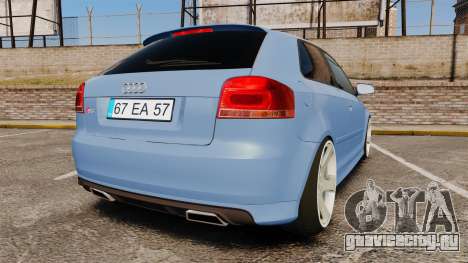 Audi S3 EmreAKIN Edition для GTA 4