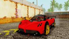 Pagani Zonda Type R Red для GTA San Andreas