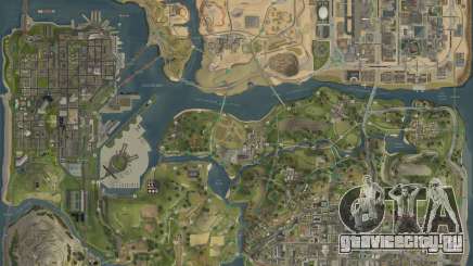 Новая карта в HD для GTA San Andreas