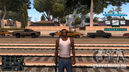 C-HUD RJ Aztecaz для GTA San Andreas