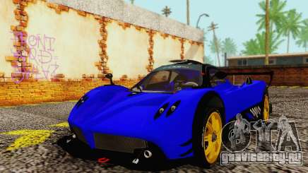 Pagani Zonda Type R Blue для GTA San Andreas