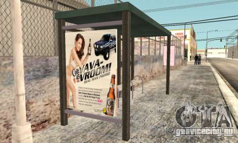 Новые автобусные остановки для GTA San Andreas