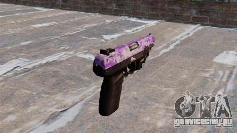 Пистолет FN Five-seveN LAM Purple Camo для GTA 4