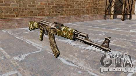 Автомат АК-47 Hex для GTA 4