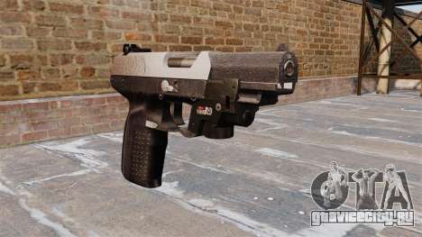 Пистолет FN Five-seveN LAM Chrome для GTA 4