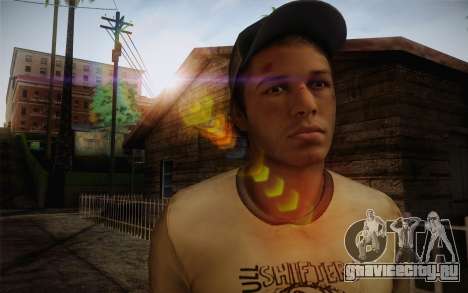 Ellis from Left 4 Dead 2 для GTA San Andreas